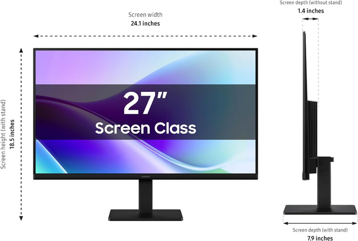 Samsung 27" S3 (S32GF) Series FHD Monitor de alta resolución |...
