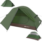 Forceatt Tienda de Campaña para 2 Personas, Tienda de Mochileros Impermeable y Resistente al Viento, Tienda Instantánea Ultraligera con Protección contra la Lluvia para Acampar, Senderismo