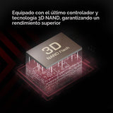 KingSpec SSD M.2 de 2 TB 2280 NVMe PCIe 4.0 x4, velocidad de lectur...