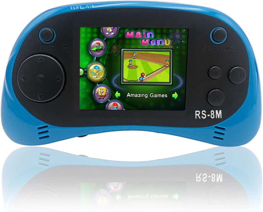 EASEGMER Juegos electrónicos portátiles de 16 bits para niños con 2...