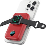 Cargador magnético portátil para iPhone, Power Bank de 10800mAh 4-e...