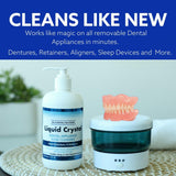 Dr. B Dental Solutions Liquid Crystal Soak Cleanser - Fórmula de li...
