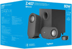 Logitech Altavoces Bluetooth Z407 para computadora con subwoofer y...
