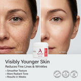 Crema renovadora esencial Alpha Skin Care | Fórmula antienvejecimie...