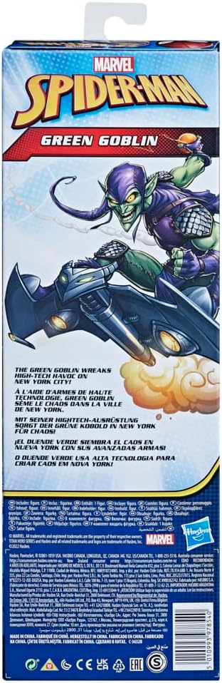 Marvel Titan Hero Series Green Goblin Toy Figura de acción