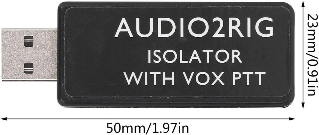 Aislador de tarjeta de sonido USB con control PTT, 0.1 in 4PIN