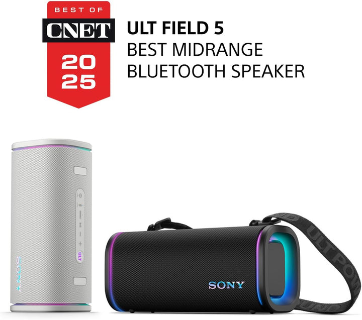Sony ULT Field 5 Altavoz Bluetooth portátil inalámbrico, IP67 imper...