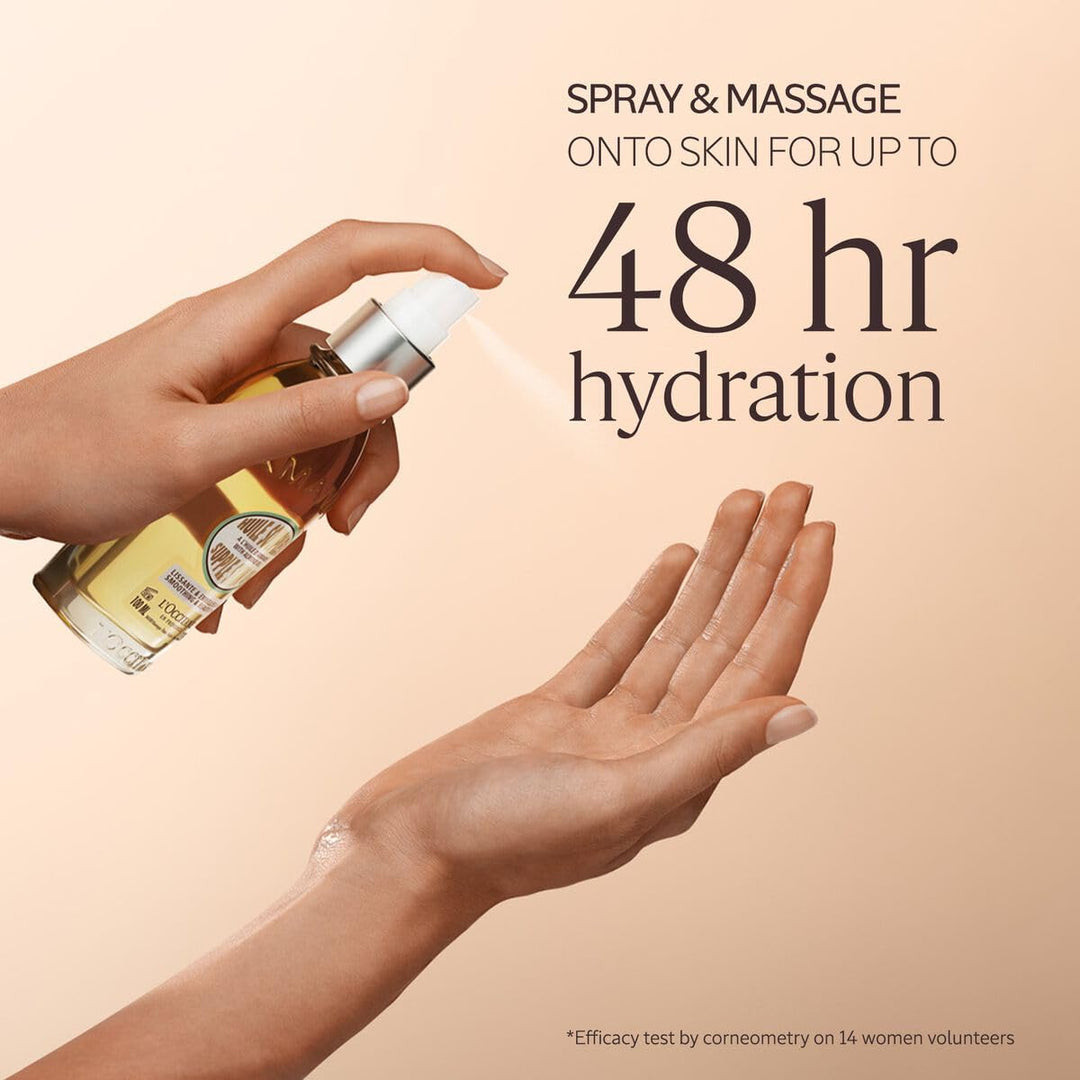L'Occitane Almond Body Oil, Moisturizes, Nourishes, Hydrates, S...