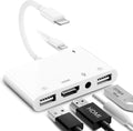 Adaptador Lightning a HDMI para iPhone/iPad a TV Adaptador USB OTG dual