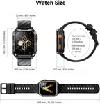 IOWODO Reloj inteligente GPS para hombre con ChatGPT
