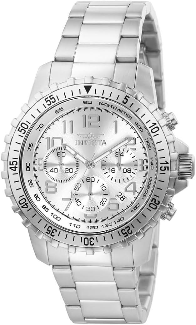 Invicta Reloj de Caballero Invicta II Chronograph Negro Dial Dos Tonos de Acero Inoxidable 1326