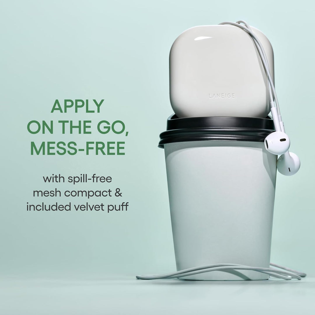 LANEIGE Neo Difuminador Polvo: Compacto de Control de Aceite Corean...