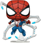 Funko POP! Games: Spider-Man 2 - Traje de Peter Parker - Spider-Man - Figura de vinilo coleccionable - Idea de regalo - Mercancía oficial - para niños y adultos - Fans de videojuegos - Figura modelo
