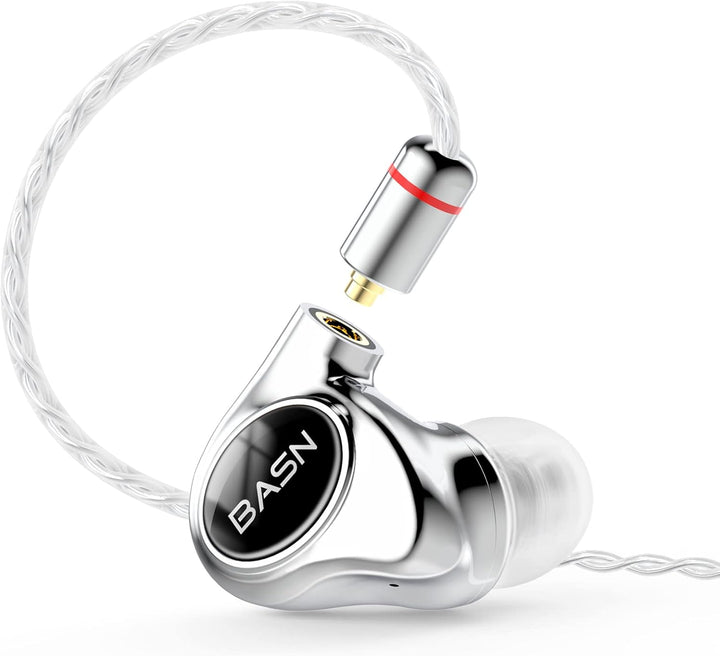 BASN Metalen PRO 4 Drivers Monitores Intrauriculares para Músicos,...