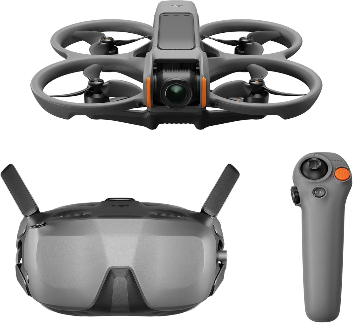 DJI Avata 2 Fly Smart Combo (batería individual), FPV Drone con cámara 4K