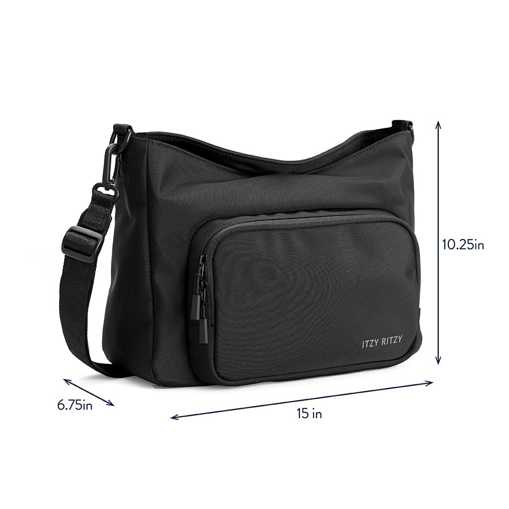 Itzy Ritzy Belong Cargo Caddy Organizador de cochecito y bolsa cruzada