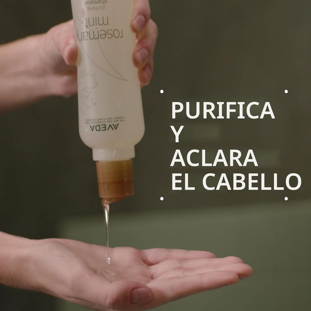 Aveda Rosemary Mint Purifying Shampoo | Clarifying Shampoo | Gently...