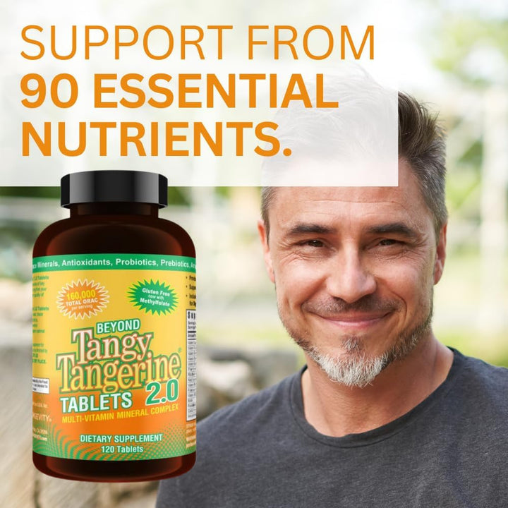 Youngevity Beyond Tangy Tangerine 2.0 Complejo multivitamínico y mi...