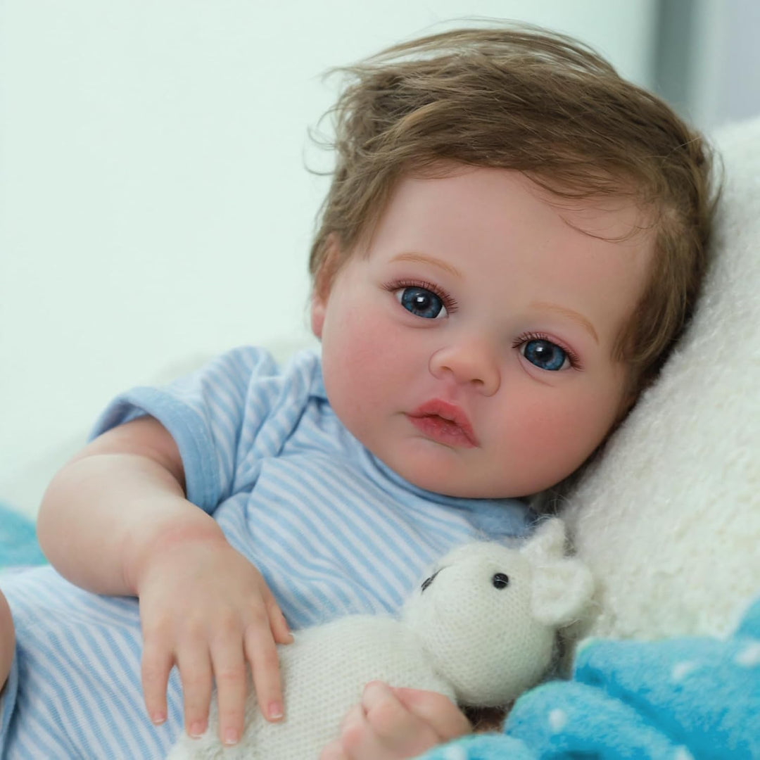 SCOM Muñecas Reborn Baby Niño Meadow de 18 pulgadas \u2013 Recién n...