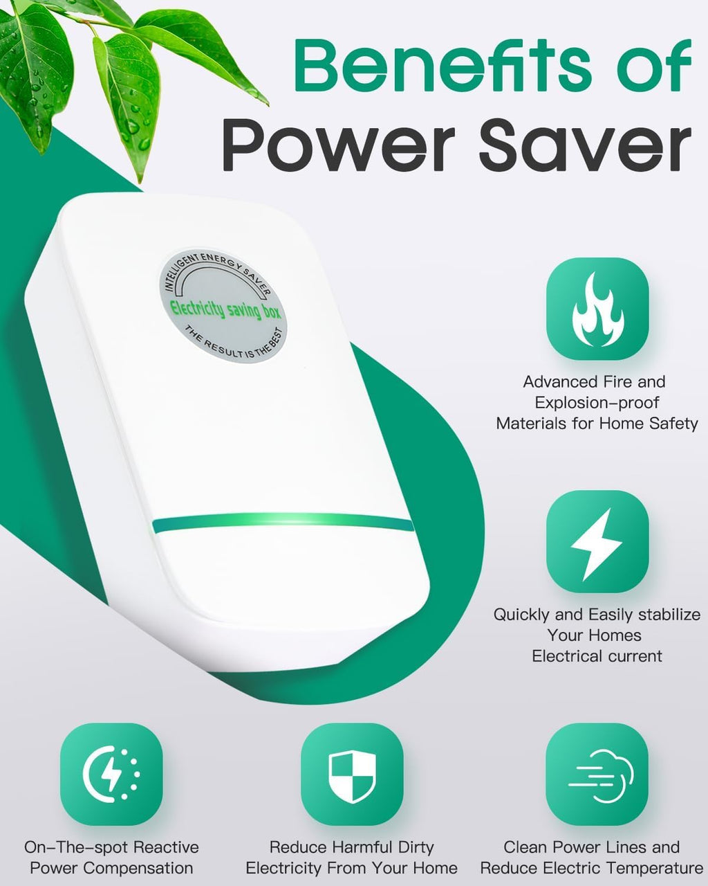 Stopwatt SmartPlug - Dispositivo enchufable para el hogar y la oficina Enchufe de EE. UU