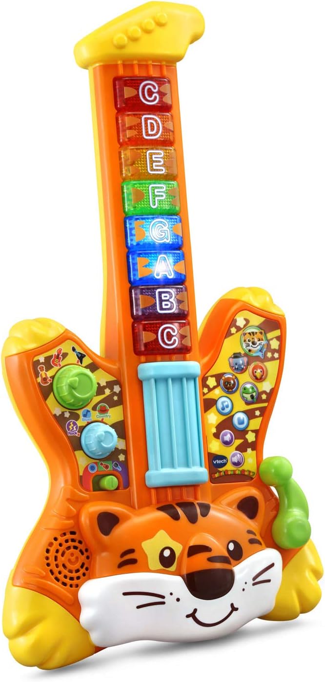 VTech - Guitarra Zoo Jamz Tiger Rock, naranja