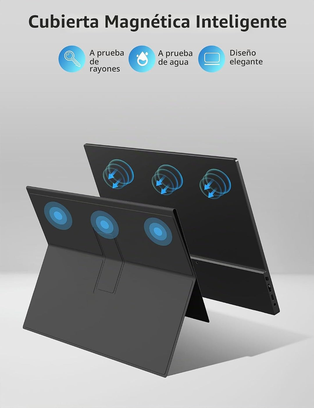 Anyuse Monitor portátil de 17.3 pulgadas, 1080P FHD, 144Hz, pantall...