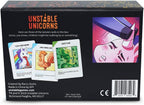 Unstable Games - Juego de cartas NSFW de unicornios inestables - Un juego de cartas estratégico y de fiesta para adultos con reglas de bebida disponibles (para mayores de 21 años)