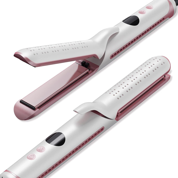 BLUSHMARKS Airflow - Plancha y rizadora de pelo 2 en 1, plancha pla...