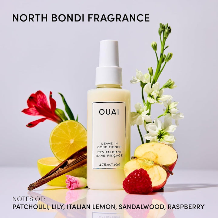 OUAI Acondicionador sin enjuague tamaño completo + paquete de tamañ...