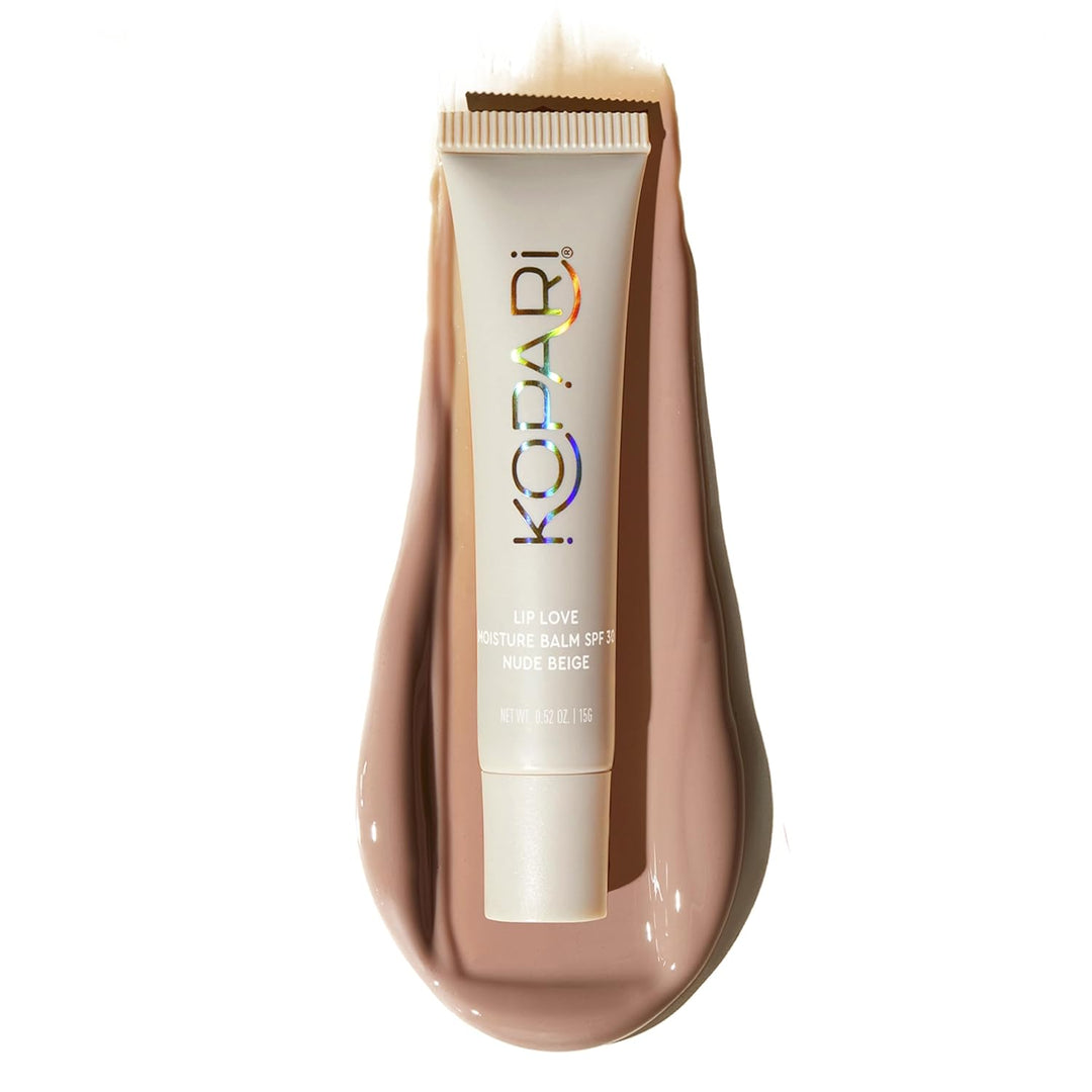 Kopari Lip Love - Bálsamo hidratante en beige nude SPF 30, protecto...
