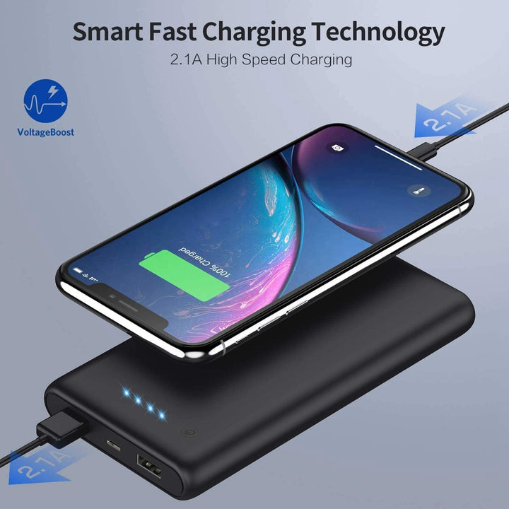 Cargador portátil de 26800 mAh, batería externa para teléfono celul...
