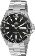 Orient Kamasu - Reloj de buceo automático japonés de acero inoxidable para hombre