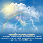 Termómetro para interiores y exteriores Estación meteorológica inalámbrica