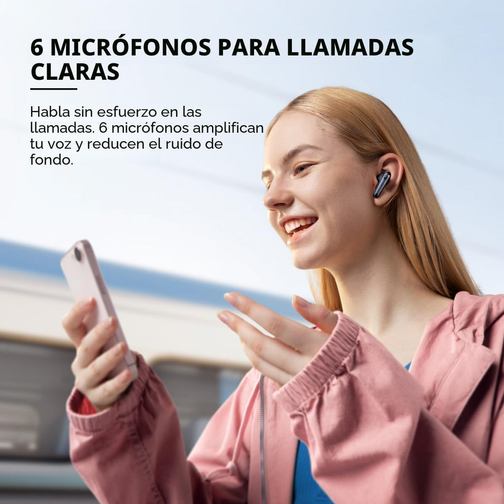 Auriculares inalámbricos Soundcore by Anker Liberty 4 NC, Pequeño