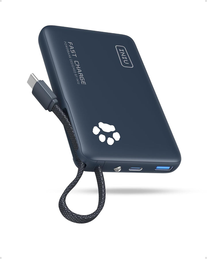 INIU Cargador portátil, banco de energía delgado de 10000 mAh con U...