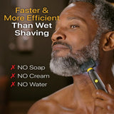MicroTouch SOLO Titanium, Maquinilla Recargable para Barba y Cuerpo...