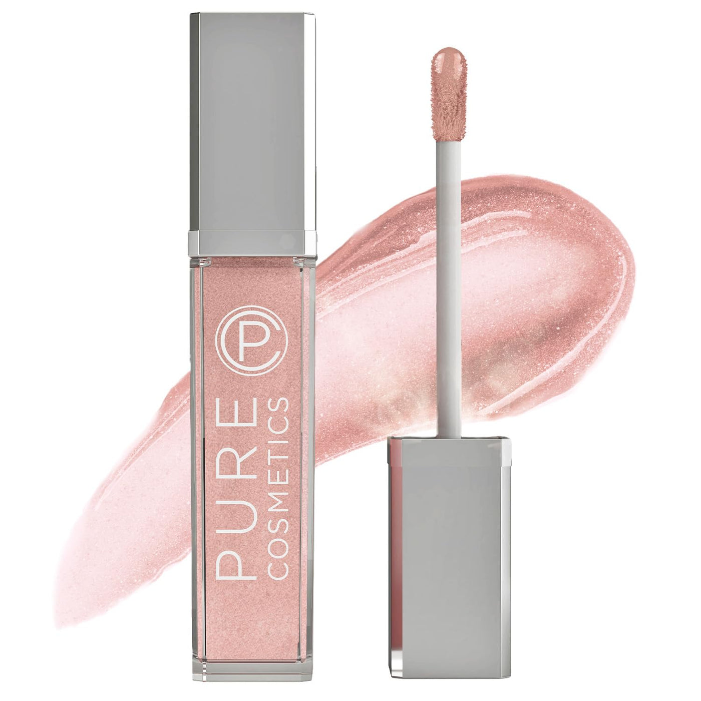 Pure Illumination - Brillo de labios iluminado con cepillo aplicado...