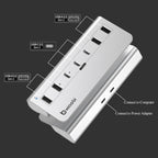 xiaobi, Bi-H07, hub USB de 4 puertos, alimentado