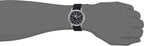 Seiko SNK809 reloj de acero inoxidable plateado automático con correa de lona negra para hombre