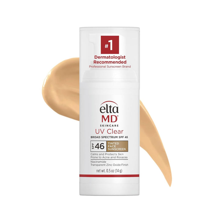 EltaMD UV Clear Face Sunscreen SPF 46, Oil-Free Sunscreen with Zinc...