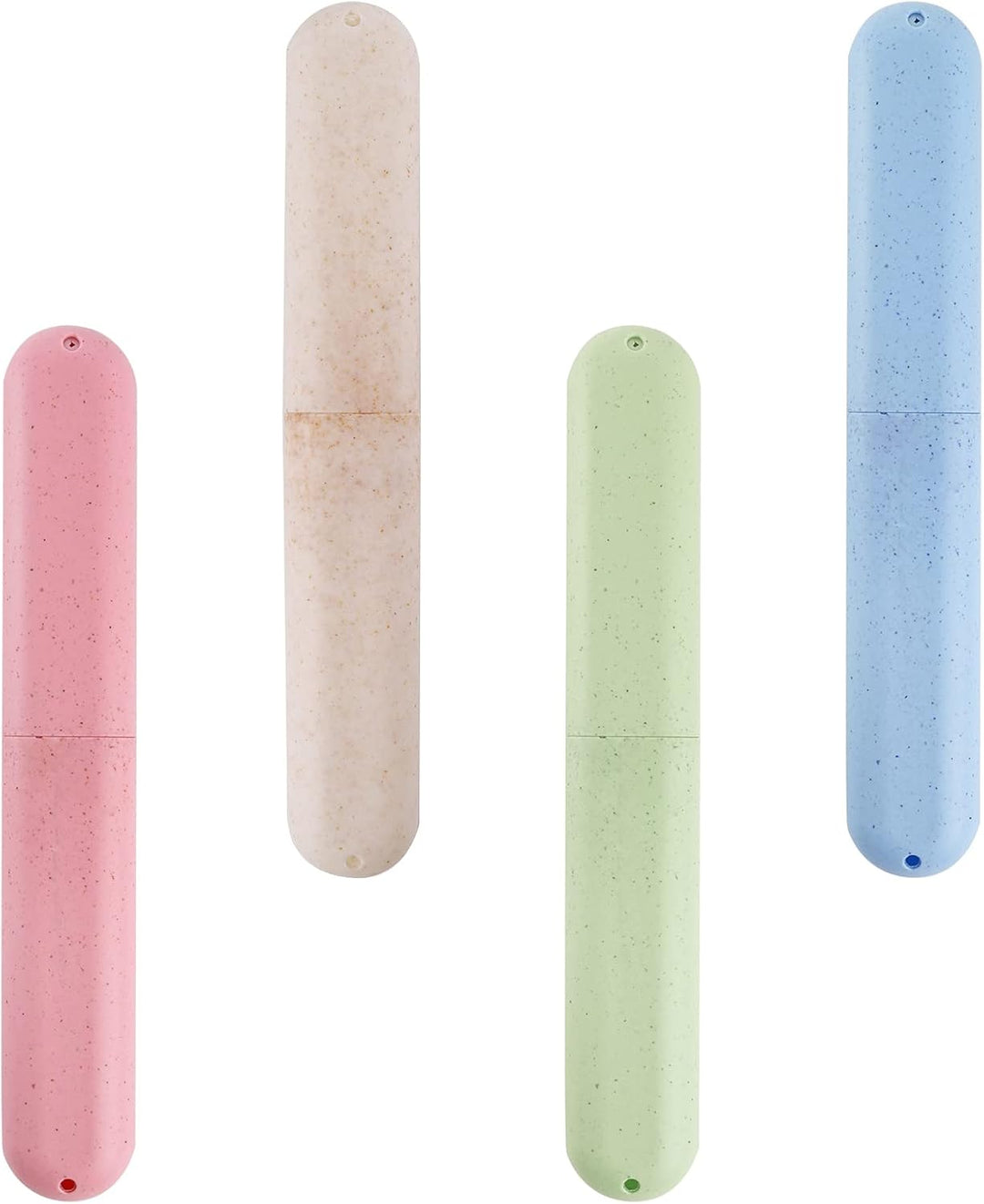 Hedume Paquete de 28 fundas para cepillos de dientes de viaje, port...
