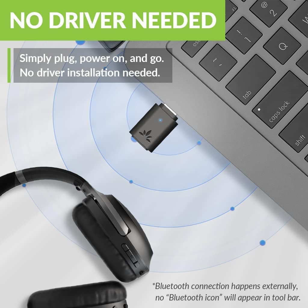 Avantree Adaptador de audio Bluetooth USB-C C81 para PS5