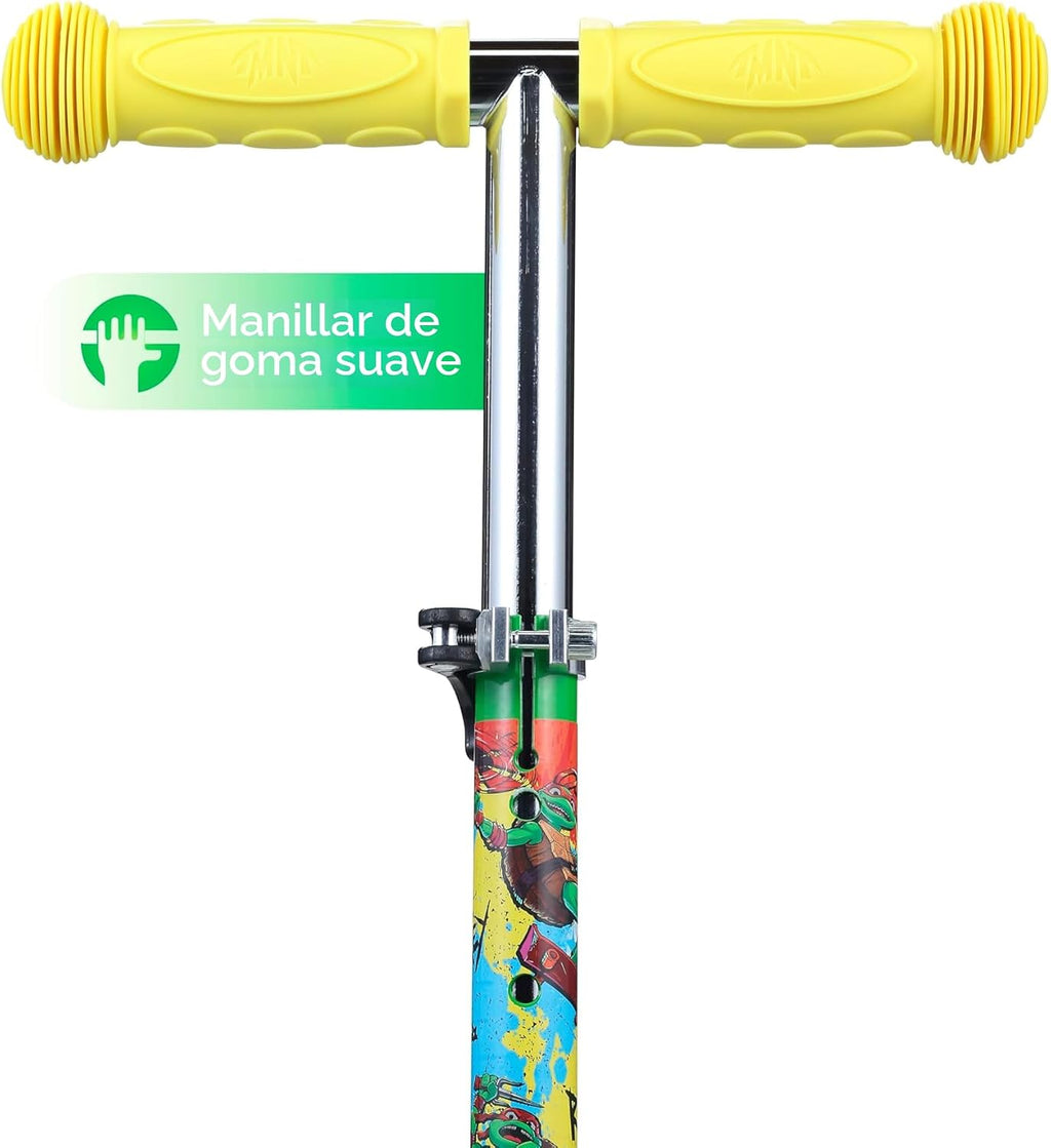 Patinete para niños, auto equilibrio de 3 ruedas, ruedas LED iluminadas