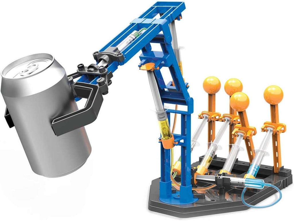 4M KidzLabs Mega brazo hidráulico - Kit STEM robótico alimentado por agua