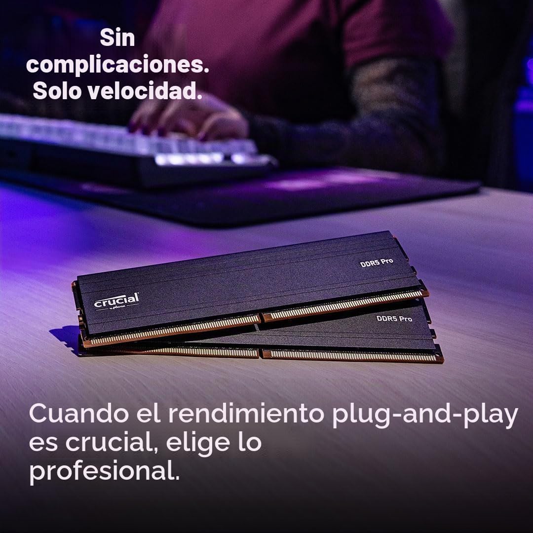 Crucial Pro CP2K64G56C46U5 - Kit de Memoria para computadora de esc...