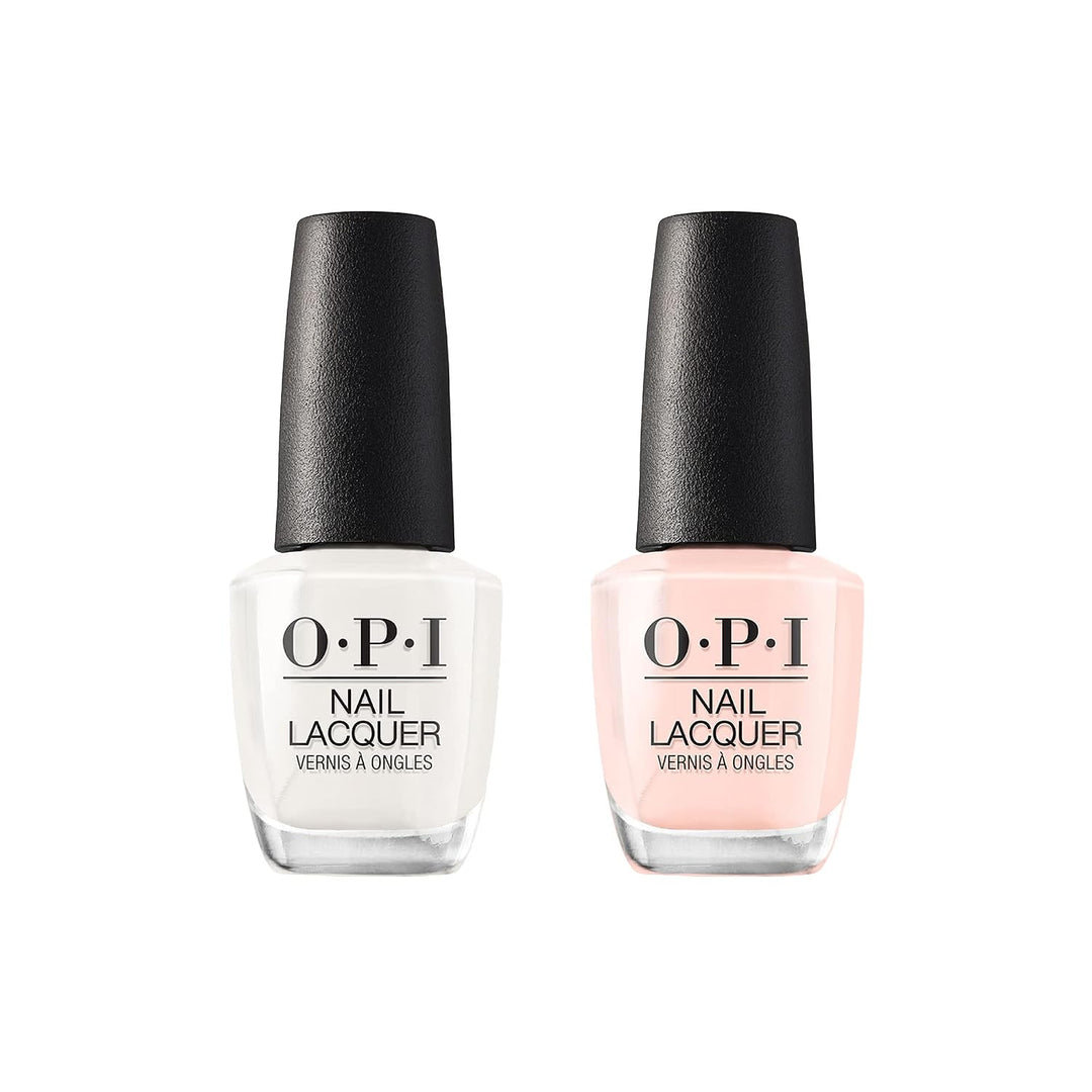 OPI Esmalte de uñas, paquete Bubble Bath &amp; Funny Bunny, esmalte...