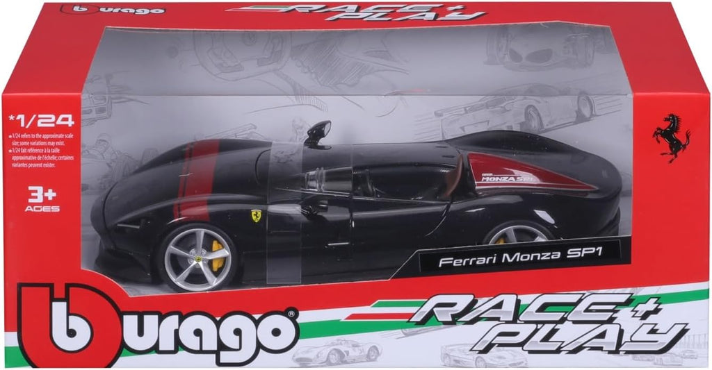 Bburago Ferrari Monza SP1 Negro 1:24