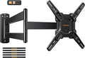 Perlegear Soporte de pared para TV de brazo largo para televisores de 26 a 70 pulgadas de hasta 100 libras