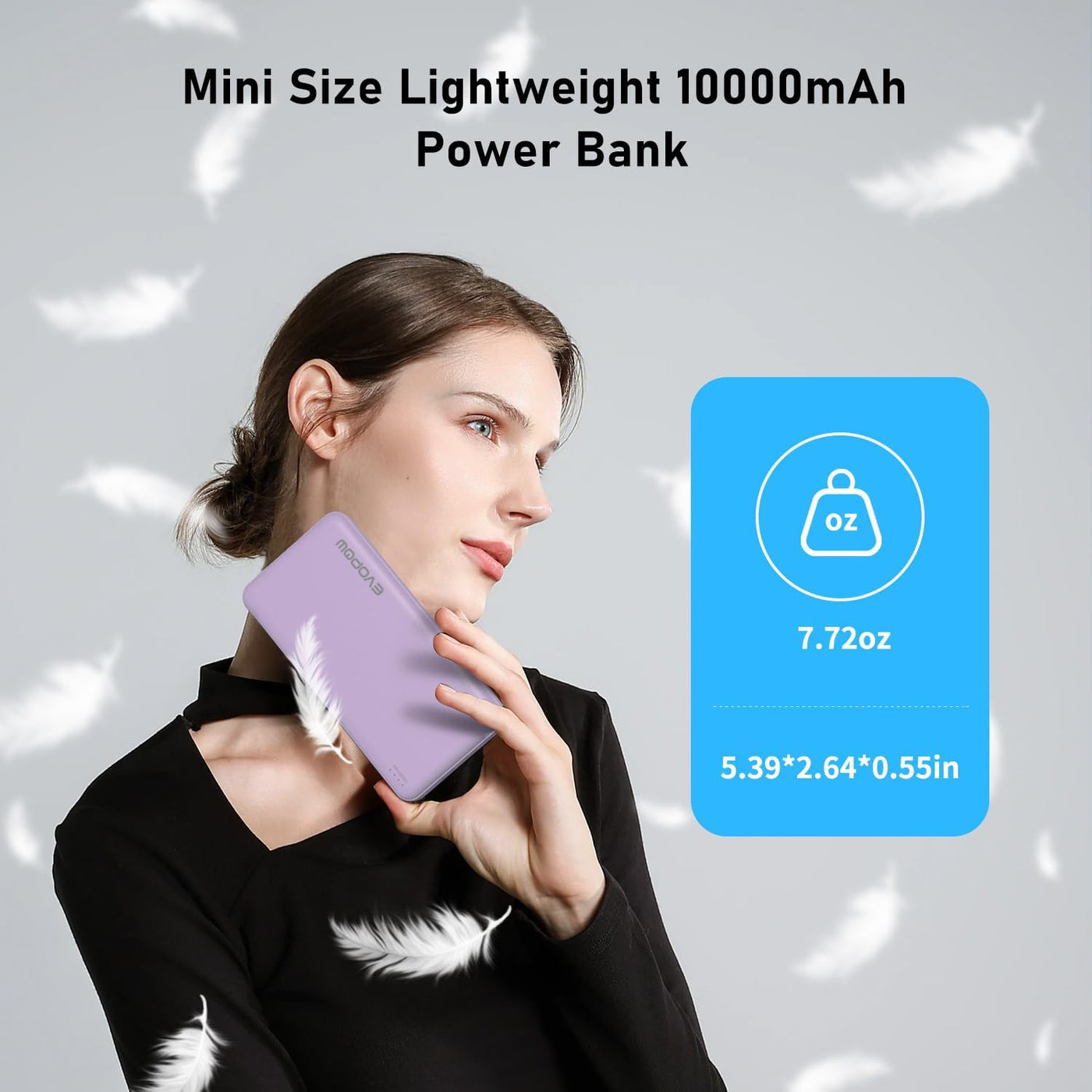 Cargador portátil, banco de energía 10000mAh, paquete de baterías,...
