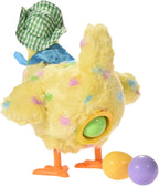 NASSMOSSE Peluche de pollo poniendo huevos de juguete